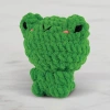 HELLO CRAFTS YN001 YARNIMALS CROCHET AMIGURUMI ÖRGÜ KİTİ -  KURBAĞA FLOYD THE FROG   (1 SET)
