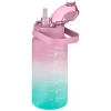 VAGONLİFE TRITAN PİPETLİ MATARA  VGN2213-T 1500 ML PINK-VINE CYAN