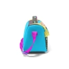 CORAL HIGH 11737 KİDS GRİ MAVİ PEMBE ANİME DESENLİ TERMO BESLENME ÇANTASI