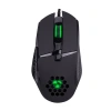 EVEREST RAGE-X1 USB 6.400dpi SİYAH 8 TUŞLU LED IŞIKLI KABLOLU MOUSE