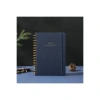 VICTORIAS JOURNALS 1603  CANVAS SERT KAPAK A5  100gr.160 SYF. ÇİZGİLİ DEFTER LACİVERT