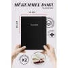 VICTORIAS JOURNALS NOTE BENE 9211 CLASSIC NOTEBOOK SERT KAPAK 19x25cm 70gr.320 YP. ÇİZGİLİ DEFTER SİYAH