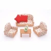ADORE ESF4464 SYLVANIAN FAMILIES 3 PARÇA KOLTUK SETİ VE ORTA SEHPA 3+