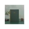 VICTORIAS JOURNALS 1601  CANVAS SERT KAPAK A5  100gr.160 SYF. ÇİZGİLİ DEFTER YEŞİL