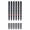 TALENS RT90480962 PİGMENT FINELINER ÇİZİM KALEMİ 6LI SET SİYAH