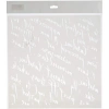 ARTDECO STENCİL 30X30CM EL YAZISI 152