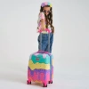 CORAL HIGH 16703 MİNİ RENGARENK DONDURMA DESENLİ VALİZ