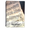 KESKİN COLOR SERT KAPAK MÜZİK DEFTERİ A4 SPİRALLİ 80 YP.