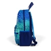 CORAL HIGH 23543 KİDS LACİVERT MAVİ KURT DESENLİ İKİ BÖLMELİ MİNİK YUVA SIRT ÇANTASI