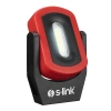 S-LİNK SL-F669 2WCOB LED PİLLİ DÖNEBİLEN KELEPÇE STANTLI MANYATİK TUTUCULU EL FENERİ