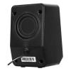 MİKADO MD-178 2.0 2W*2 SİYAH RGB AYDINLATMALI USB+3.5MM USB 5V SPEAKER HOPERLÖR