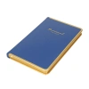 VICTORIAS JOURNALS MONACO 0227 VEGAN DERİ SERT KAPAK 13x21 100gr.160 SYF. PLANNER ÇİZGİLİ DEFTER MAVİ