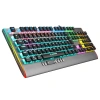RAMPAGE KB-R211 PRIME USB RAINBOW AYDINLATMALI  KRİSTAL BLUE SWITCH MEKANİK GAMING OYUNCU KLAVYESİ KABLOLU