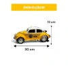 CAN OYUNCAK MK8033B HOT ROD TAXI 1:16 SESLİ IŞIKLI UZAKTAN KUMANDALI VINTAGE TAKSİ 3+
