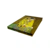 PRESTİJ 14X20 GUSTAV KLİMT / ÖPÜCÜK 112 YP  LASTİKLİ SERT KAPAK ÇİZGİLİ DEFTER