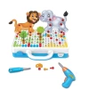 BİRLİK CREATIVE BUILD SET/ 3D PUZZLE STEM EĞİTİCİ MATKAP SETİ 340 PARÇA  HAYVANLAR +3