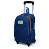 CORAL HIGH 23916 KİDS LACİVERT ÜÇ BÖLMELİ IŞIKLI TEKERLEKLİ ÇEKÇEKLİ OKUL SIRT ÇANTASI