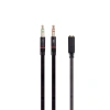 HYTECH HY-X78 3.5mm TO AUDIO + MIC 0.15m KULAKLIK ÇEVİRİCİ