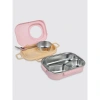 UZSPACE VGN-8021-8091 PASLANMAZ ÇELİK YEMEK KABI - LUNCH BOX 600 ML PEACH PINK