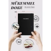 VICTORIAS JOURNALS NOTE BENE 9249 PREMIUM NOTEBOOK SERT KAPAK A5 100gr.192 SYF. ÇİZGİLİ DEFTER SİYAH