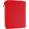 VICTORIAS JOURNALS 7622 KUTULU SMYTH ZIPPER FOLDER ORGANİZER KIRMIZI 14.8X21cm  80YP. ÇİZGİLİ DEFTER