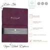 VICTORIAS JOURNALS 1094 KUKA SOFT KAPAK NOTEBOOK 19x25cm 80gr.96YP. ÇİZGİLİ DEFTER MOR