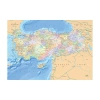 KS GAMES 11331 TÜRKİYE HARİTASI 48x34cm. YAPBOZ/PUZZLE 200 PARÇA