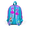 CORAL HIGH 23530 KİDS PEMBE MAVİ FLAMİNGO DESENLİ İKİ BÖLMELİ MİNİK YUVA SIRT ÇANTASI