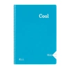 KESKİN COOL PP KAPAK SPİRALLİ DEFTER A4 96 YP. ÇİZGİLİ