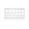 HATAS 02271 DAİRE ŞABLONU 1-35mm CETVELLİ