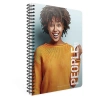 GIPTA PEOPLE SPİRALLİ SERT KAPAK 17x24 120YP.KARELİ DEFTER
