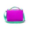 CORAL HIGH 11701 AÇIK PEMBE SU YEŞİLİ MAKARON DESENLİ THERMO BESLENME ÇANTASI