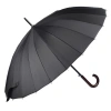 RUBENİS RB-056M 24 TELLİ - SİYAH BASTON 24 TELLİ OTOMATİK ŞEMSİYE