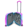CORAL HIGH 16712 MİNİ MAVİ NEON PEMBE UNICORN DESENLİ VALİZ