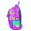 CORAL HIGH 23649 KIDS MIXED MOR PEMBE KÖPEK DESENLİ ÜÇ BÖLMELİ OKUL SIRT ÇANTASI
