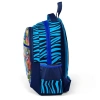 CORAL HIGH 23483 KİDS LACİVERT MAVİ KAPLAN DESENLİ ÜÇ BÖLMELİ SIRT ÇANTASI