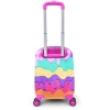 CORAL HIGH 16703 MİNİ RENGARENK DONDURMA DESENLİ VALİZ