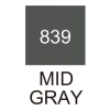ZIG KURECOLOR KC-3000 839 (838) TWIN S MARKER KALEM MID GRAY