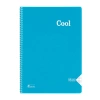 KESKİN COOL PP KAPAK SPİRALLİ DEFTER A4 96 YP. KARELİ