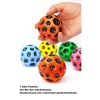 ZİZU DK2869 MOON BALL RAINBOW/CANLI RENKLER ZIPLAYAN AY TOPU 3+   TEKLİ