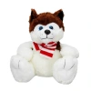 SUNMAN YF3684 OTURAN ATKILI HUSKY KÖPEK PELUŞ 30 CM