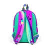 CORAL HIGH 23558 KIDS PEMBE SU YEŞİLİ UNICORN DESENLİ İKİ BÖLMELİ MİNİK YUVA SIRT ÇANTASI