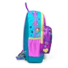 CORAL HIGH 23754 KIDS PEMBE TURKUAZ KULAKLIK PATEN DESENLİ DÖRT BÖLMELİ SIRT ÇANTASI