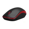 EVEREST SM-833 USB KABLOSUZ OPTİK MOUSE SİYAH/BORDO
