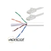 APRICOT AP-CAT6005 PATCH 50CM CAT6 KABLO POŞETLİ