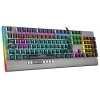 RAMPAGE KB-R211 PRIME USB RAINBOW AYDINLATMALI  KRİSTAL BLUE SWITCH MEKANİK GAMING OYUNCU KLAVYESİ KABLOLU