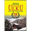 ÜLKÜ DUVAR TAKVİMİ 2026