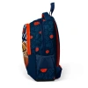 CORAL HIGH 23493 ÜÇ BÖLMELİ LACİVERT TURUNCU BASKETBOL DESENLİ SIRT ÇANTASI
