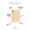 VICTORIAS JOURNALS 9104 COPELLE PRESS KİT 14.8x21cm 100gr. 80YP. ÇİZGİLİ DEFTER BEJ