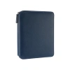 VICTORIAS JOURNALS 7628 KUTULU BUFFALO ZIPPER FOLDER ORGANİZER LACİVERT 14.8X21cm ÇİZGİLİ DEFTER